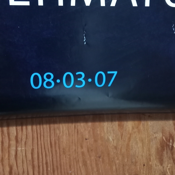 ORIGINAL Movie Theater Poster: The Bourne Ultimatum [40" x 27"; Double-Sided] - Picture 6 of 10